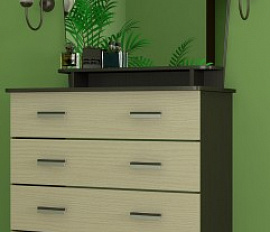 Комод КМ-4 с зеркалом